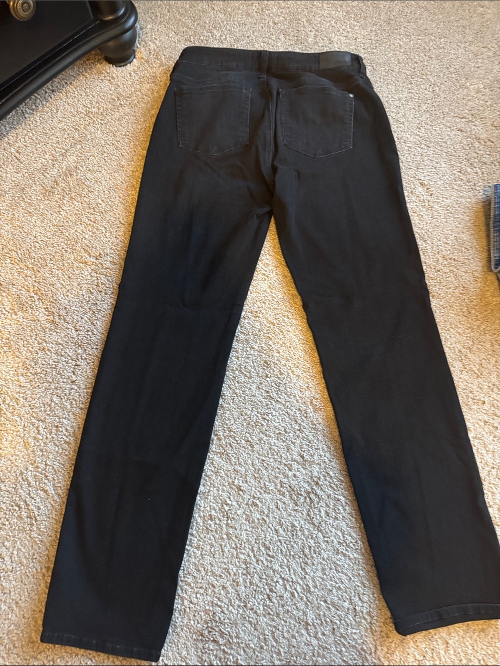 Mavi Women's Black Straight-Leg Jeans